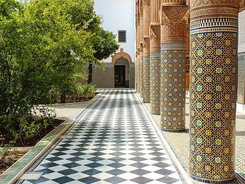 Gateway to Morocco's desert landscapes.