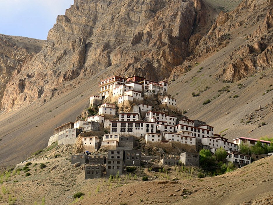 Gateway to the high-altitude villages.