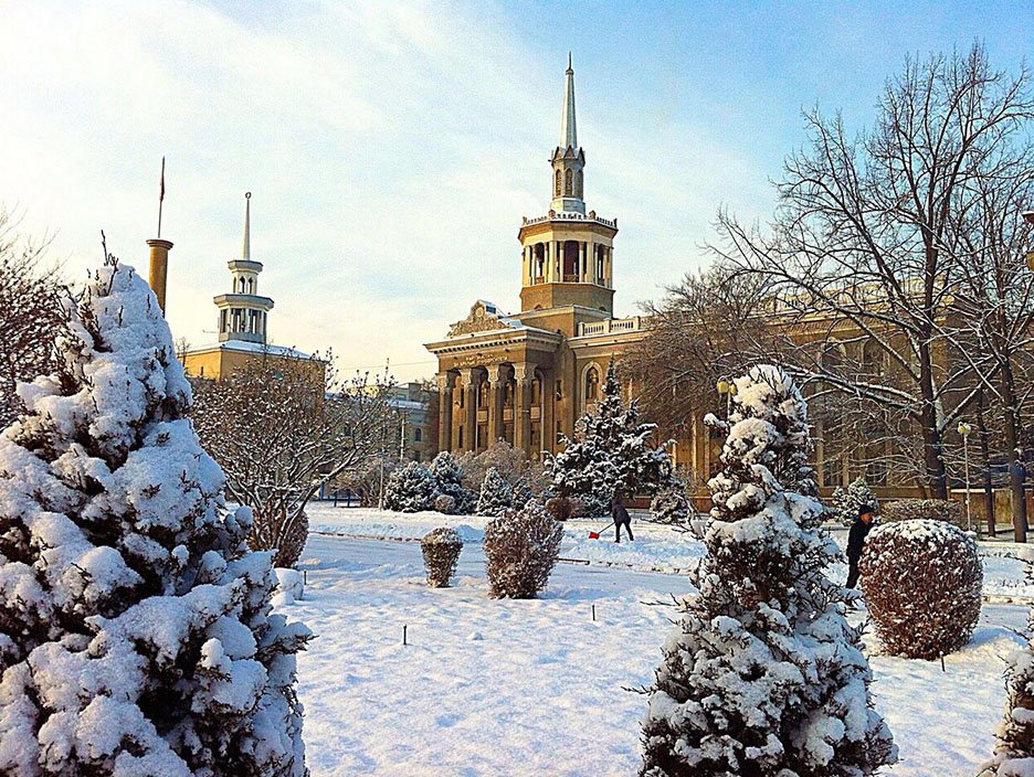 A glimpse into Kyrgyzstan's historic heritage.